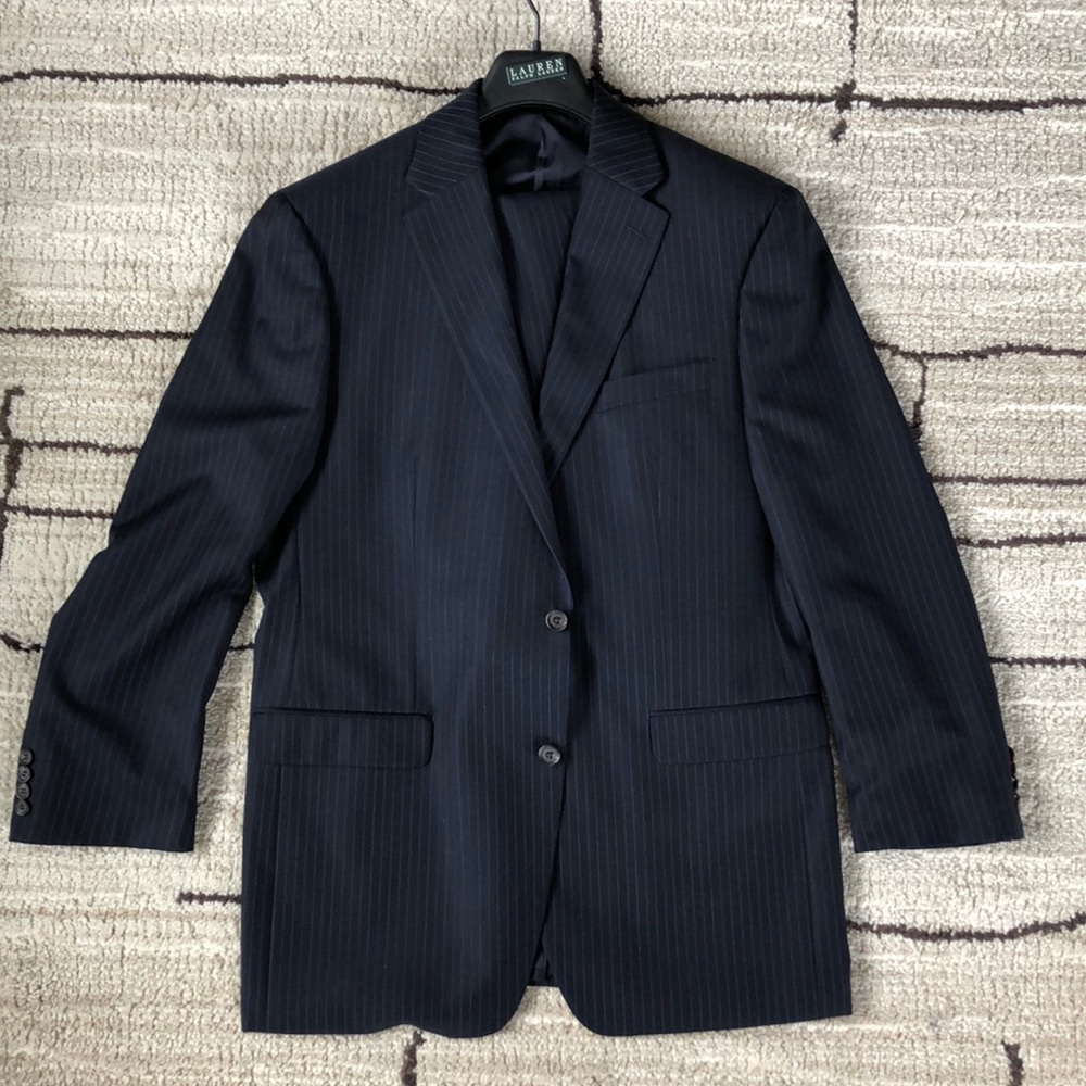 Never worn New Lauren Ralph Lauren Navy Suit!
